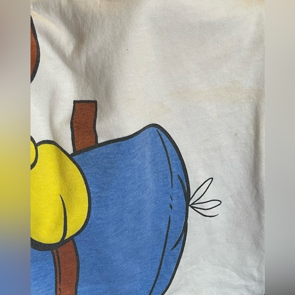 VTG Garfield & Odie Single Stitch Big Graphic T-Shirt - One Size Fits All - RARE - Picture 6 of 9